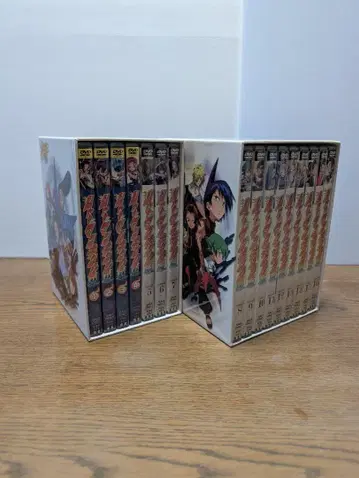 샤먼킹 애니메이션 DVD 전 16권 수납 BOX 포함
