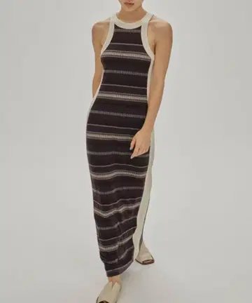 jacquard border dress todayful