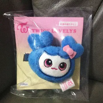 TWICE LOVERYS 봉제 인형 헤어핀 츠브리 GIGO