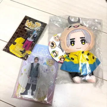 야오토메 히카루 봉제 인형 아크릴 스탠드 세트