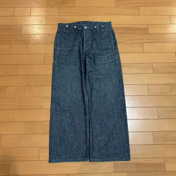 EDWIN x MHL. 와이드 스트레이트 데님 팬츠