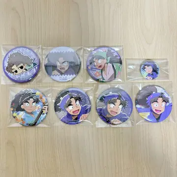 닌타마 타케야 캔뱃지 8개 세트