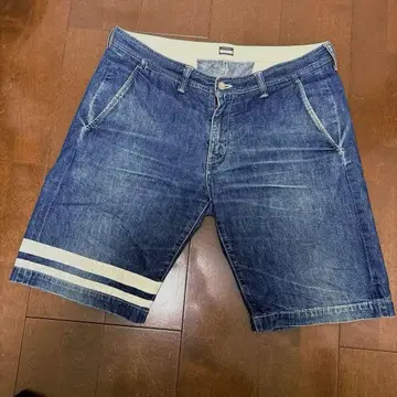 모모타로 진즈 데님 숏 34인치