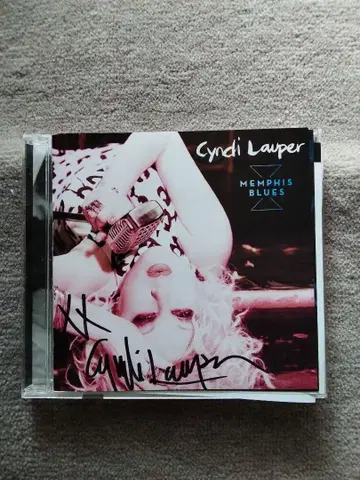 신디 로퍼 친필 사인 CD