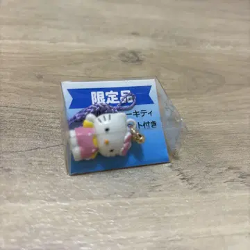 [레어] 한정품 헤이세이 레트로 헬로키티 스트랩