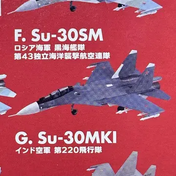 1/144 에프토이즈 플랭커 패밀리 2 Su-30SM 러시아 해군