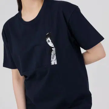 우메즈 카즈오 x graniph 자수 반팔T셔츠