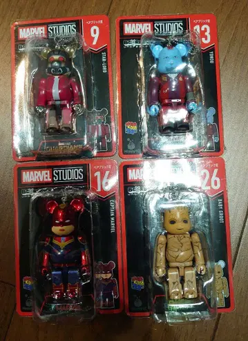 Happy 복권 MARVEL BE@RBRICK 4세트