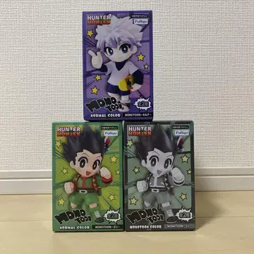 HUNTER x HUNTER MONOTOON 피규어 세트 곤 키루아