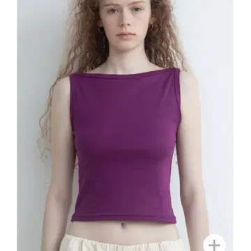 draw drawers Boat Neck Tanktop