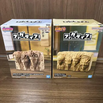 인형뽑기 경품 NARUTO 피그라이프 호카게 바위 2종 세트