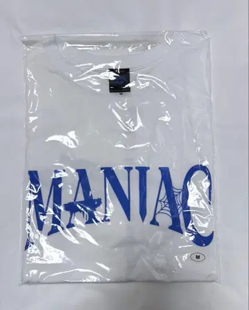 Stray Kids 스키즈 MANIAC 티셔츠 M 화이트