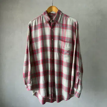 90s J.CREW L/S Plaid Cotton Shirt S