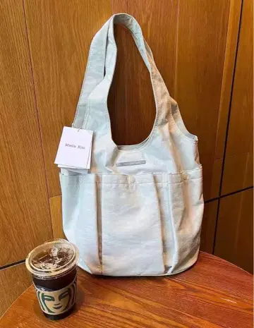 Matin Kim TRIPLE POCKET WRINKLE 숄더백