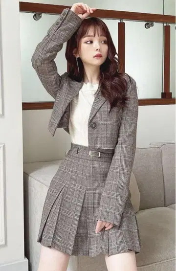 RESEXXY 자켓 x 스커트 셋업