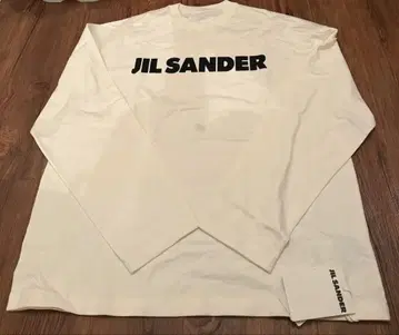 [새상품] JIL SANDER 질 샌더 로고 프린트 코튼 T셔츠 M