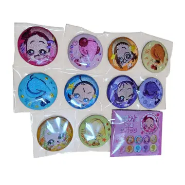 미사용품 오쟈마녀 도레미 anibirth 아니버스 자수 캔뱃지 컴프