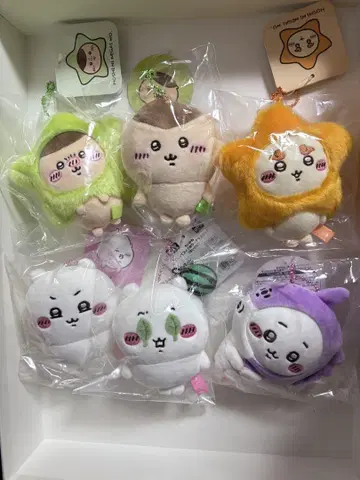 치이카와 (먼작귀) 밤만쥬 시사 6점 별에 소원을 무표정 수박 물고기