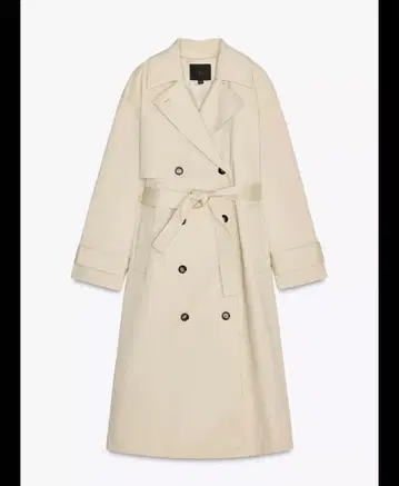 ZARA 자라 롱 기장 오버 사이즈 트렌치코트 M L