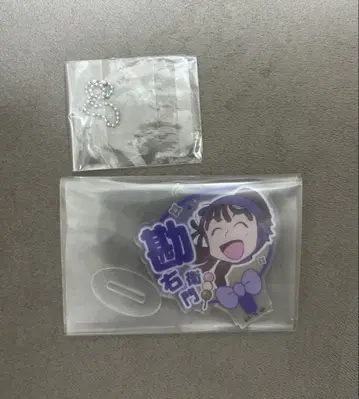 닌타마 란타로 데코 부채 키체인 오하마 칸에몬
