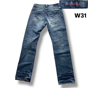 KUNNA 쿠나 USED 가공 데님 팬츠 size 31 일본제