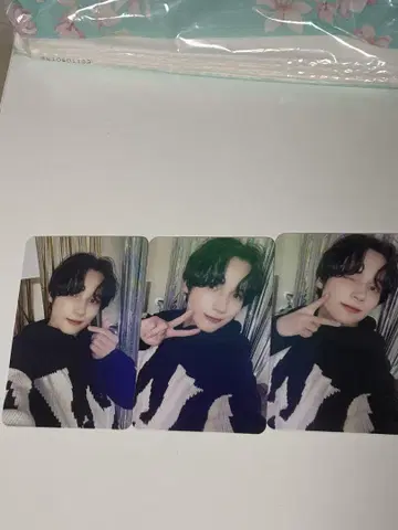휴닝카이 txt. K-POP 아이돌 셀카 사진 3장 세트 트레이딩 카드