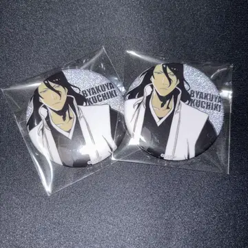 BLEACH 캔뱃지 쿠치키 뱌쿠야