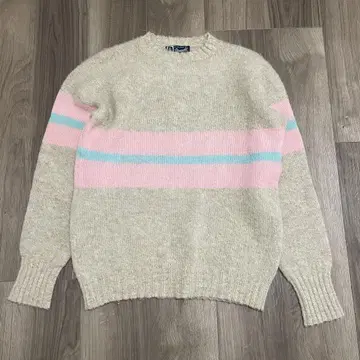 [ 배색 ] 90s Drumohr 스코틀랜드제 셰틀랜드 울