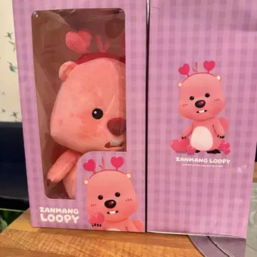 Zanmang loopy 루피 잔망 루피 봉제 인형 큰 사이즈