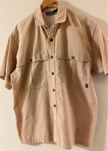 Patagonia 반팔 체크 셔츠