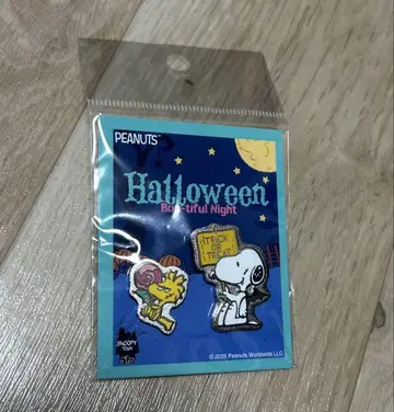 SNOOPY 핀 배지 할로윈 한정판 스누피 타운