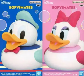 디즈니 목욕탕에서 SOFVIMATES 도널드 덕 & 데이지 덕 세트