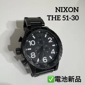 NIXON 닉슨 손목시계 THE 51-30 크로노그래프 스테인리스 스틸