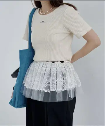 튤 랩스커트