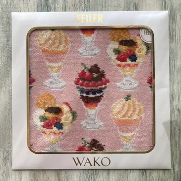 페이러 x 와코 손수건 WAKO PARFAIT 핑크
