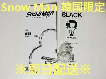 Snow Man POPUP 메구로 렌 멤버 진단 스노우보드 등 총 4종