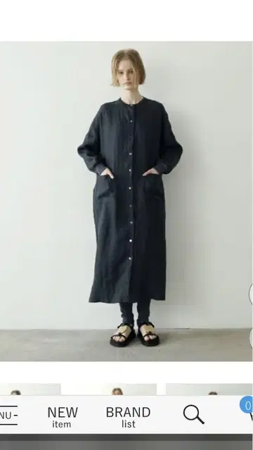 Mochi 셔츠 원피스