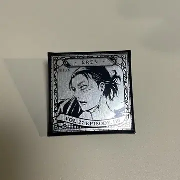 진격의 거인 anique 온라인 전시회 엘렌 벌스데이 스퀘어 캔뱃지