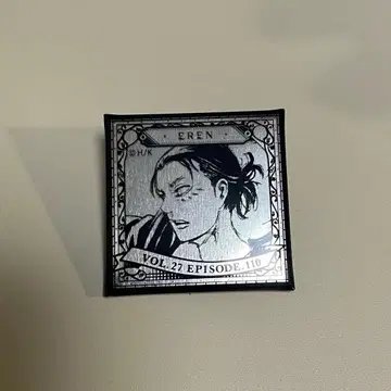 진격의 거인 anique 온라인 전시회 엘렌 벌스데이 스퀘어 캔뱃지