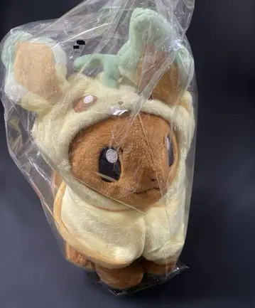 포켓몬 이브이 판초 리프아 봉제 인형