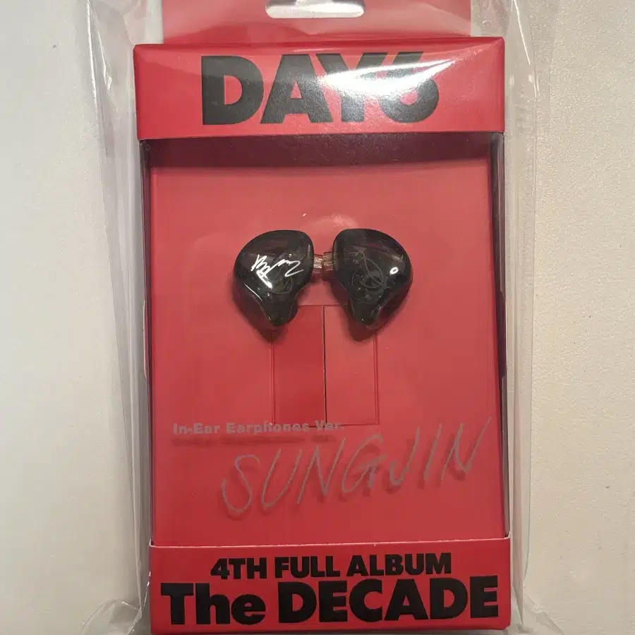 DAY6 イヤホン イヤモニ ソンジン DAY6 - [THE DECADE] 4th Full Album IN-EAR EARPHONES SUNGJIN