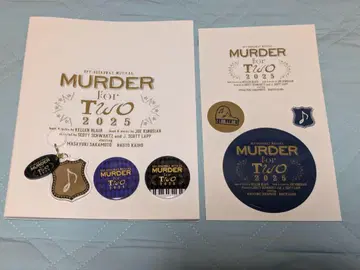 MURDER for Two 2025 팜플렛, 캡슐 토이