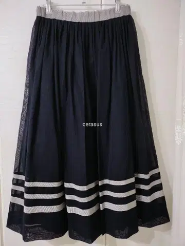 Jane Marple 프렌치 마린 세일러 스커트 네이비
