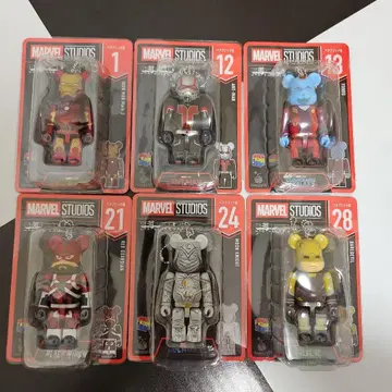 베어브릭 Happy 복권 MARVEL