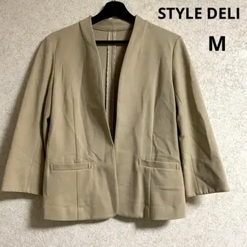 [ STYLE DELI ] 노카라 자켓 베이지 비즈니스