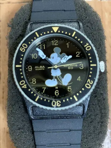 ALBA 알바 Y481-017A 미키마우스 SPORTS50 손목시계