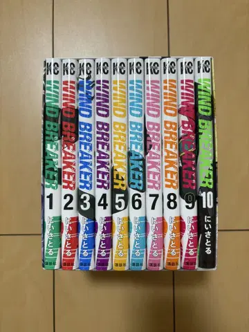 WIND BREAKER 1-10권 세트 박스형