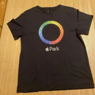 Apple Park 컬러풀 로고 T셔츠 L 사이즈