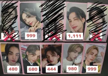 StrayKids 현진 트레이딩 카드 묶음 판매