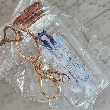 러브시크 하야테 작은 병 키링 아크릴 키링 대모험 원더랜드